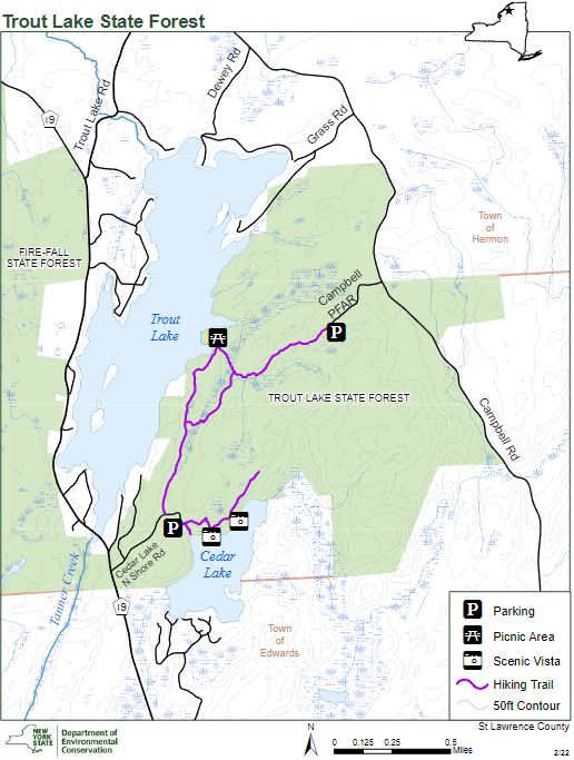 Trout Lake State Forest - SLELO PRISM